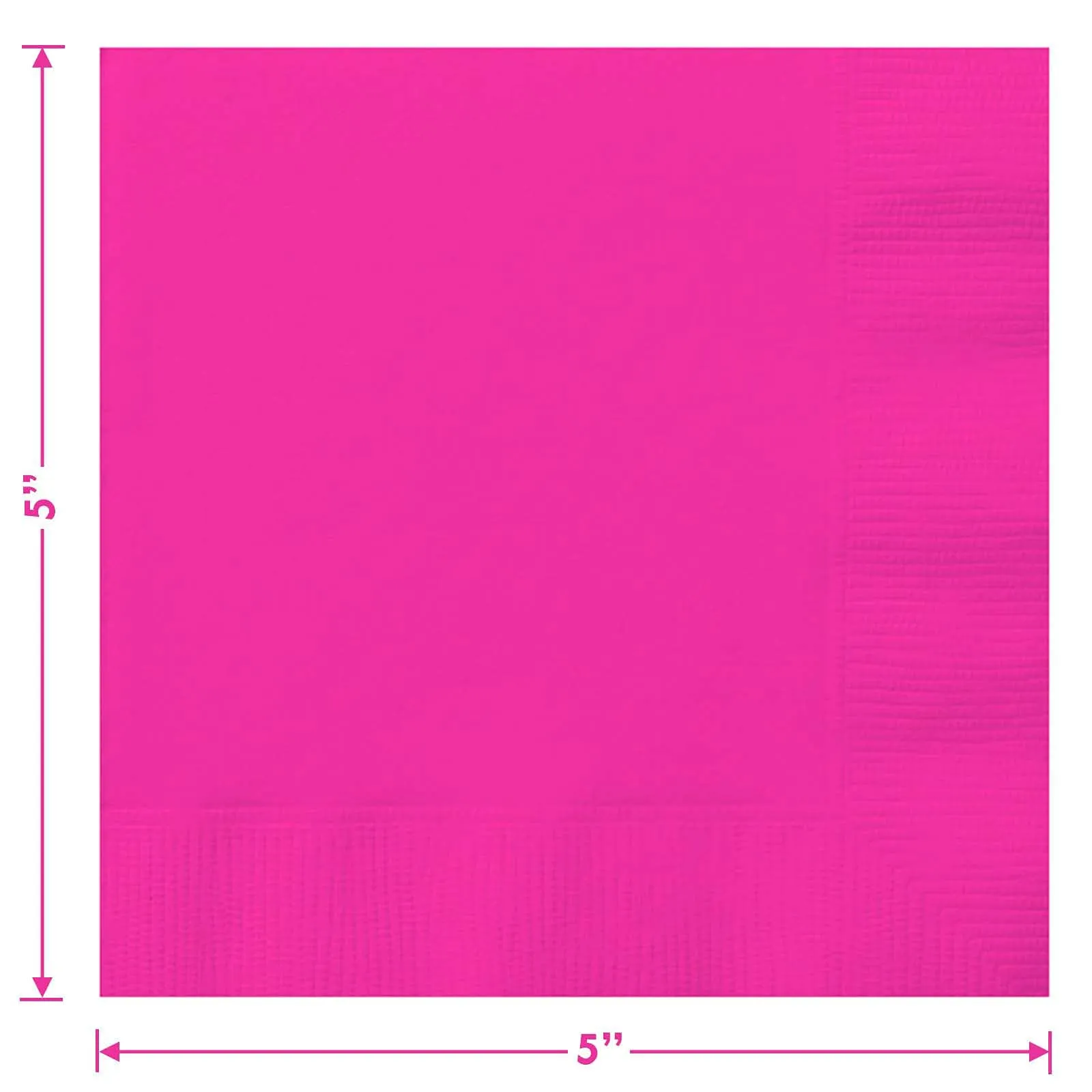 60th Birthday Party Supplies - Happy Birthday Pink and Gold Metallic Dessert Plates and Beverage Napkins (Serves 16)