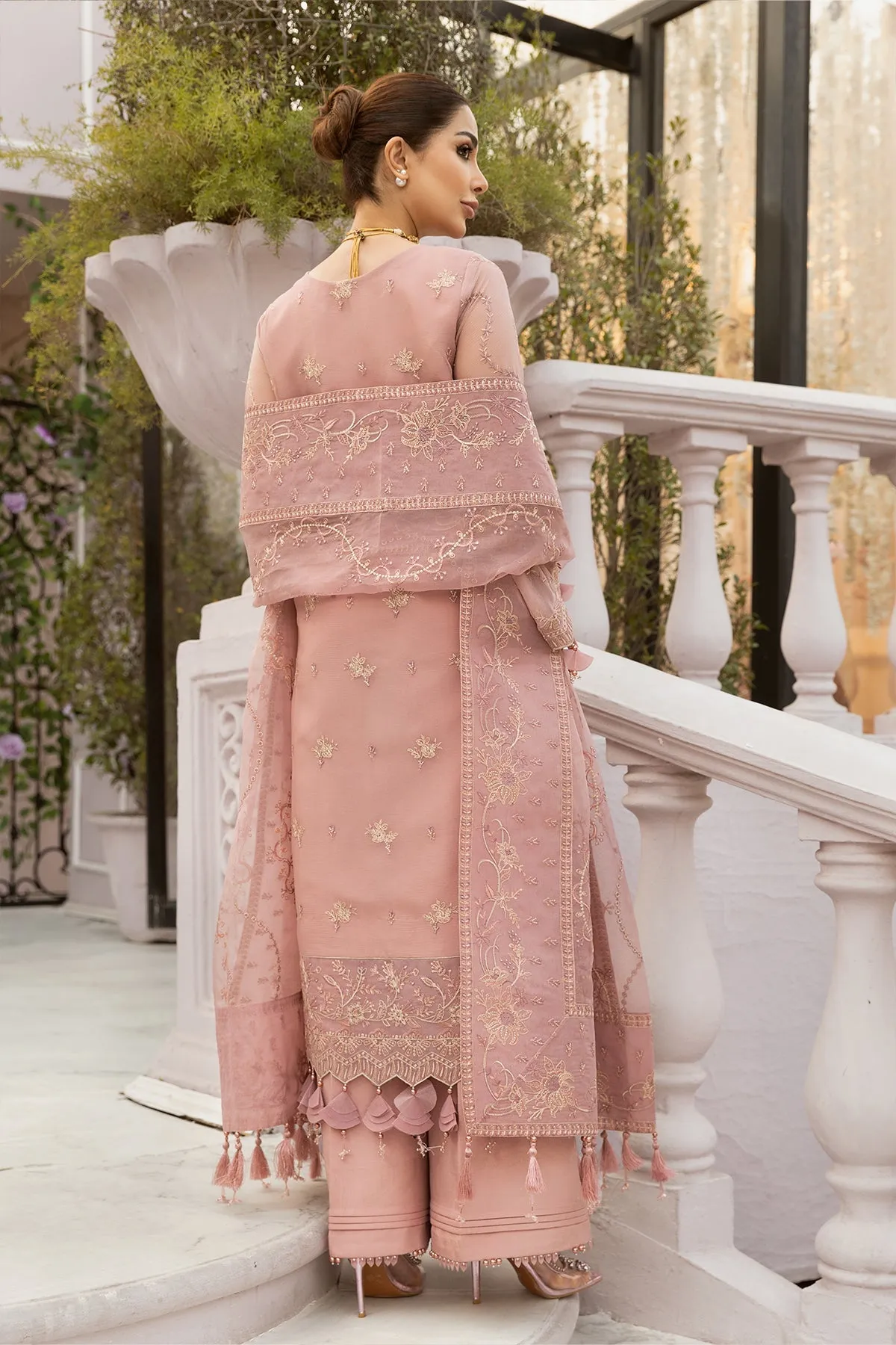 Alizeh Dhaagey Formal Collection  – Pink - V01D02
