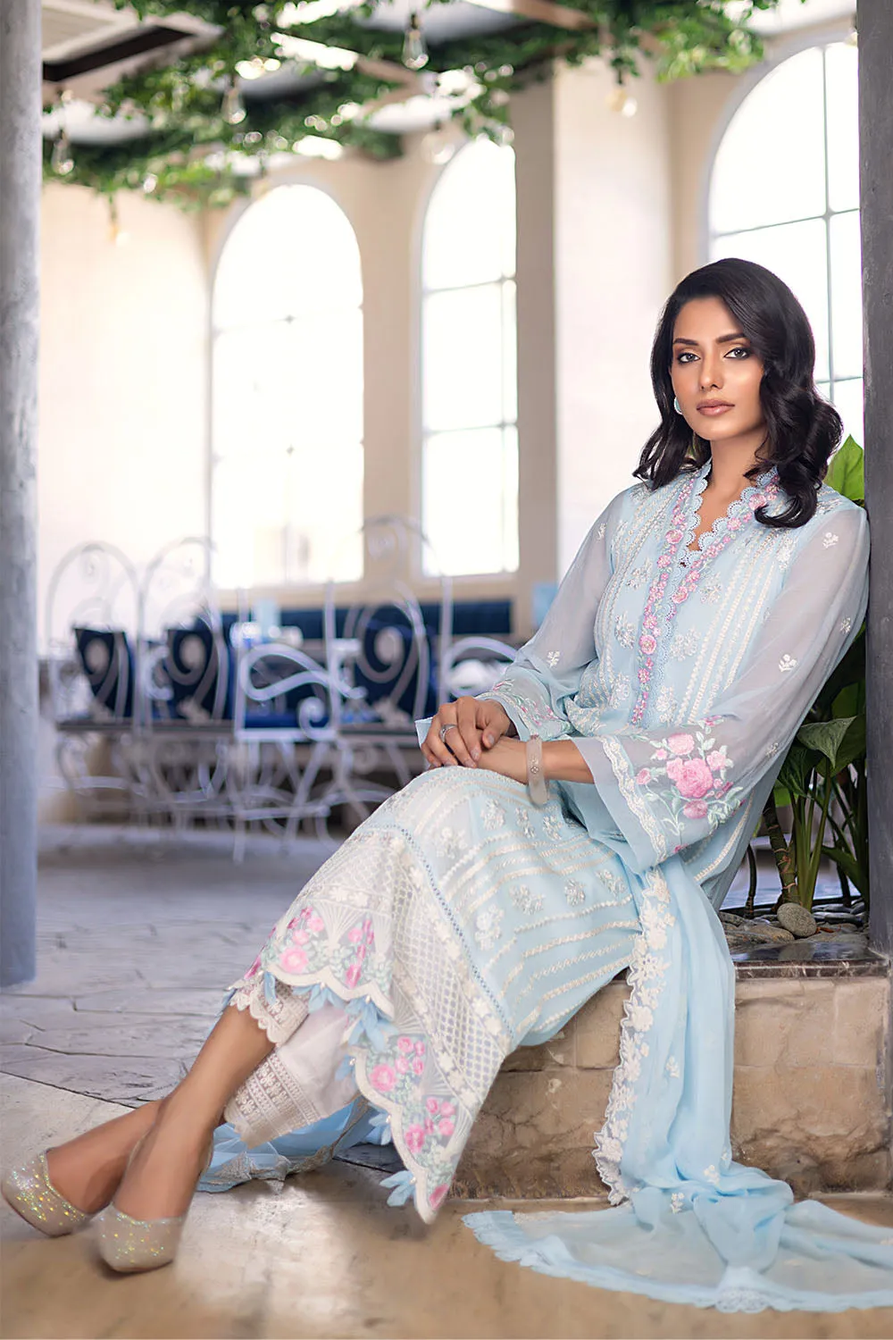 Azure Ensembles Luxe Formal Collection – Sky Bloom