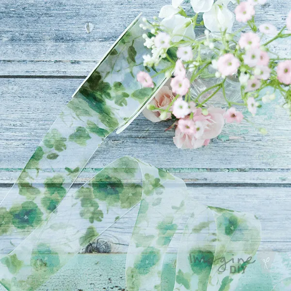 Bellefleur Floral Organza Green