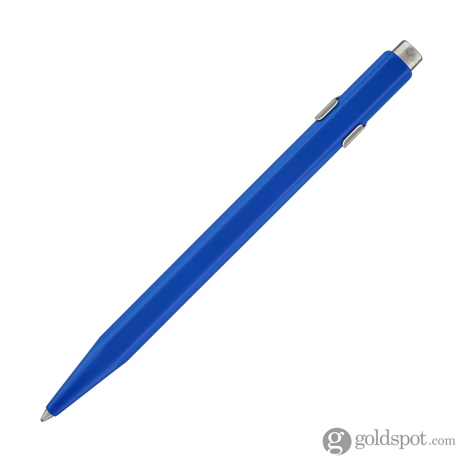 Caran d'Ache 849 Metal Collection Ballpoint Pen in Blue