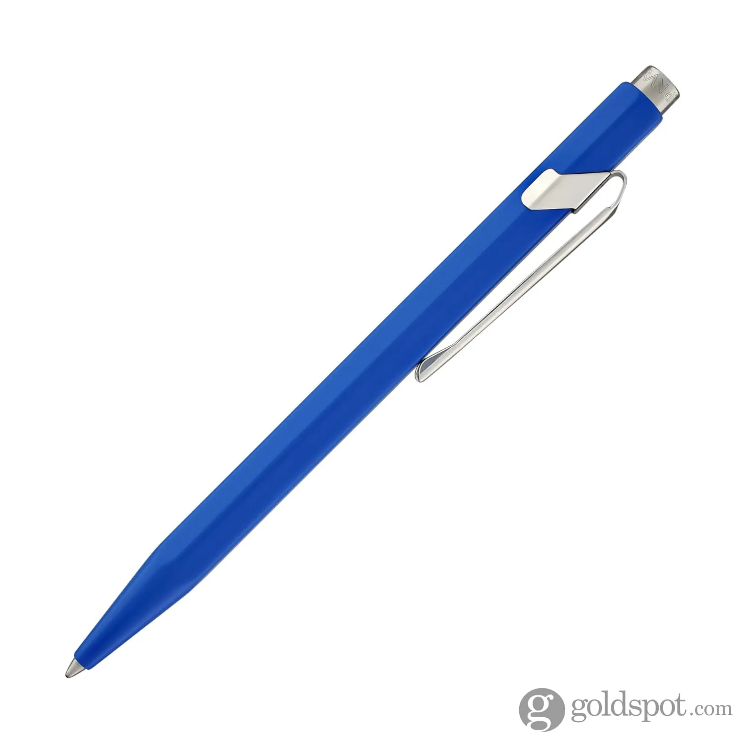 Caran d'Ache 849 Metal Collection Ballpoint Pen in Blue