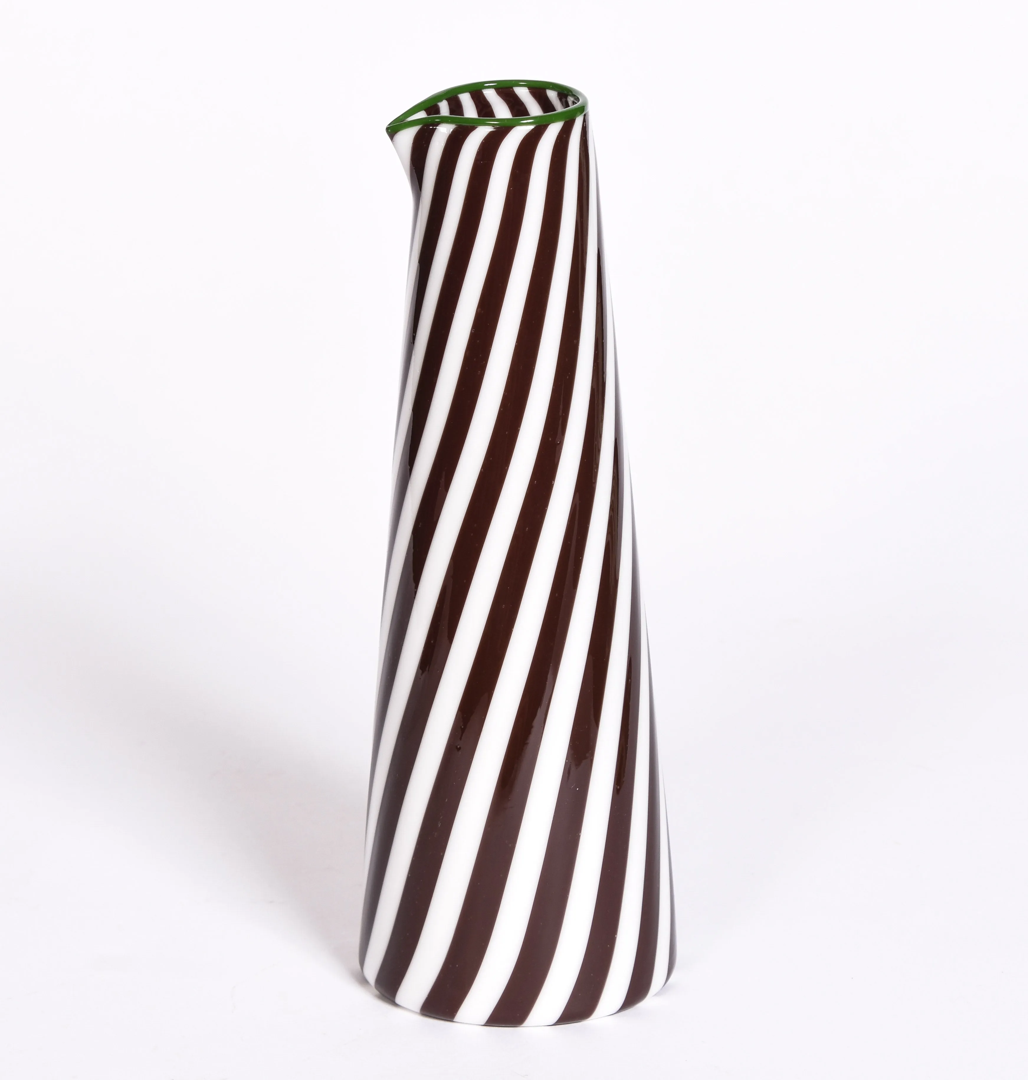 Chocolate Spiral Glassware