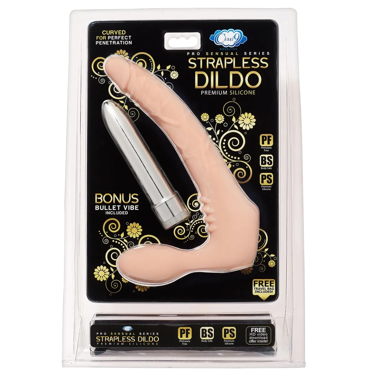 Strapless Cloud 9 Dildo - Optimal Title for E-Commerce Product