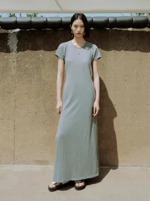 Cotton Maxi Tee Dress