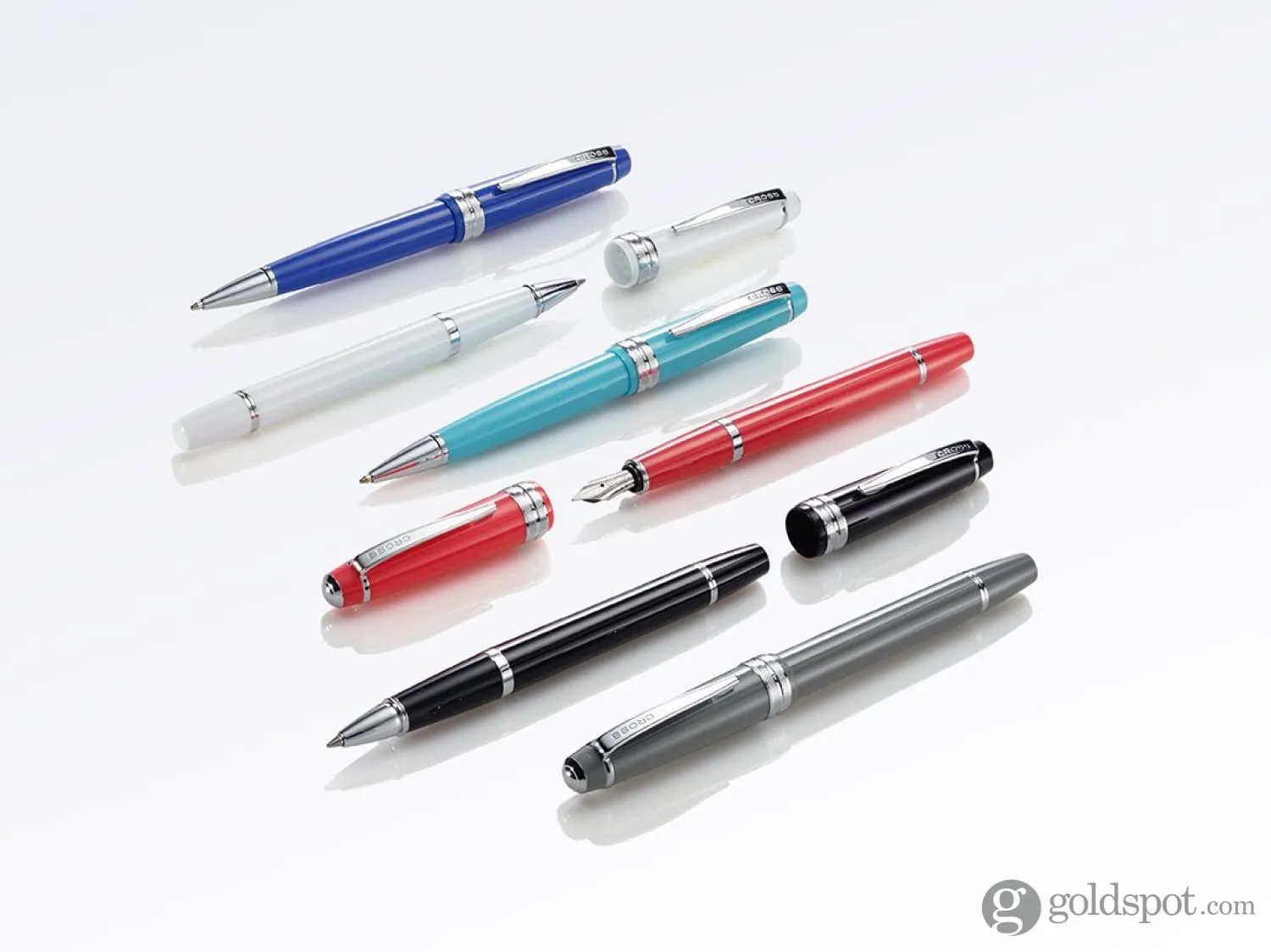 Cross Bailey Light Fountain Pen in Polished Coral Resin