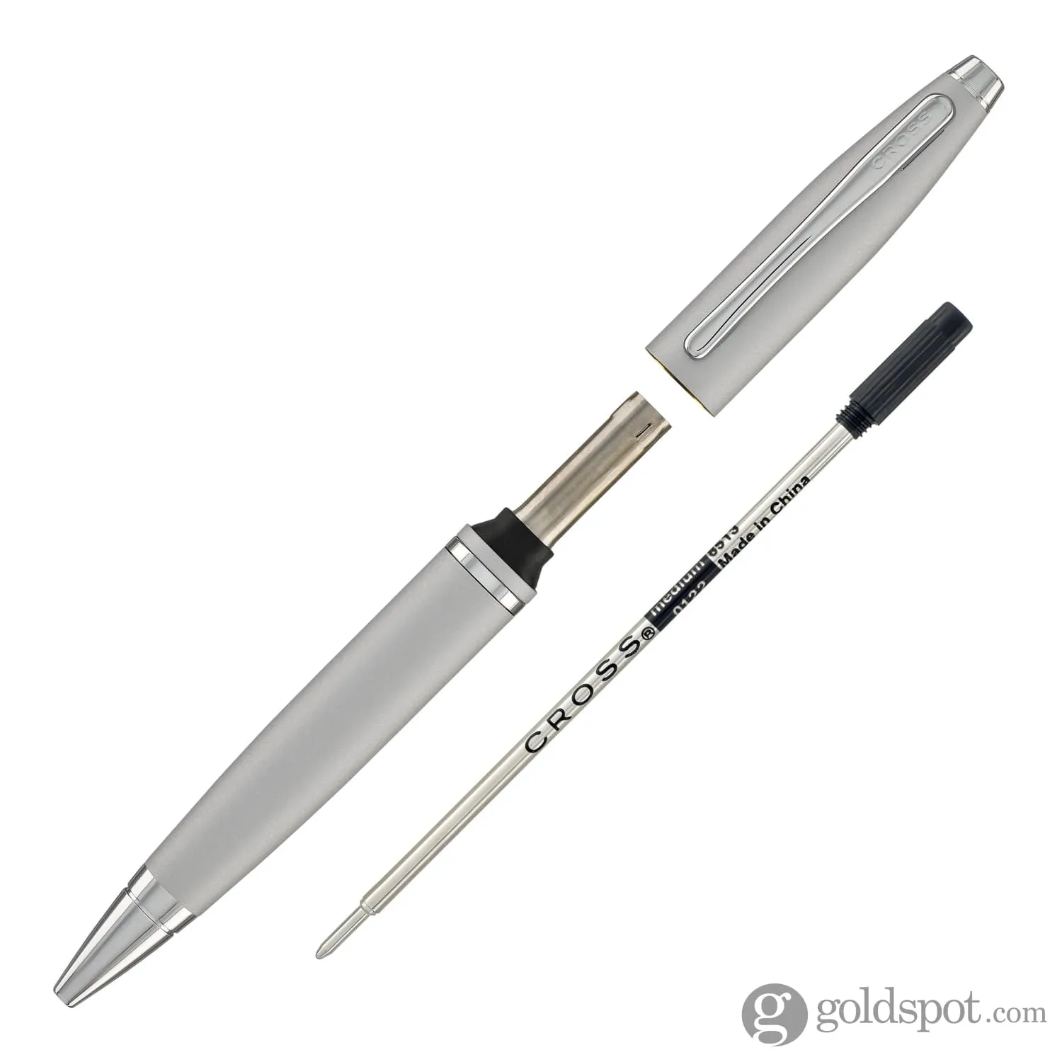 Cross Calais Ballpoint Pen in Satin Chrome