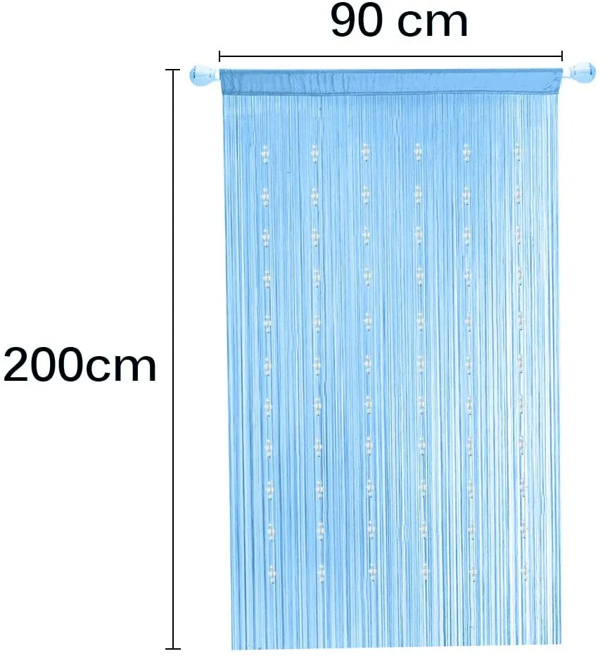 Crystal Beaded Tassel Partition Door Beaded String Curtain