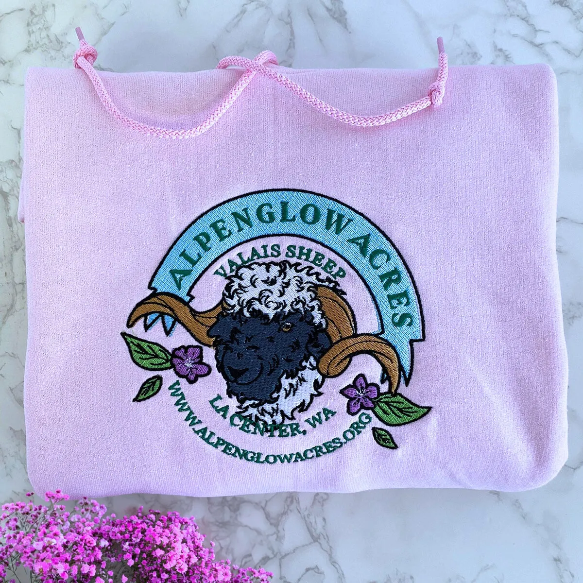 Custom Embroidered Logo Hoodie