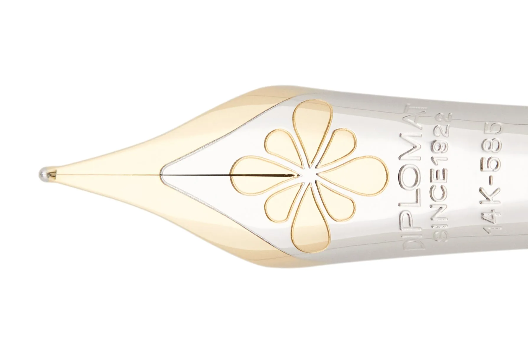 Diplomat Nexus Fountain Pen - Black/Gold