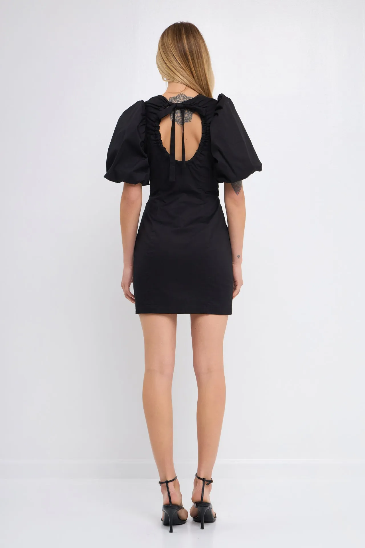 Endless Rose - Back Scrunchie Mini Dress