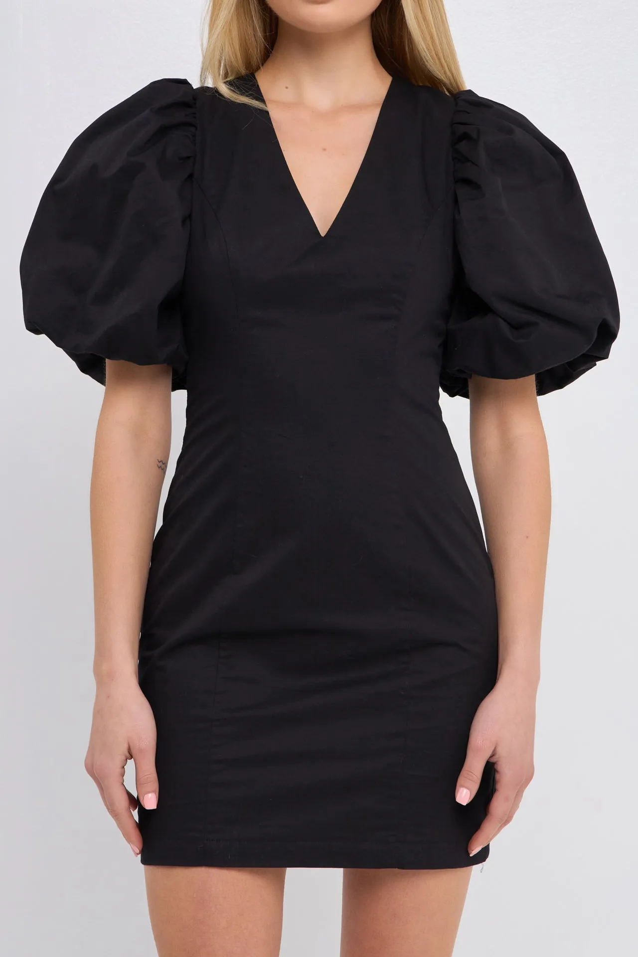 Endless Rose - Back Scrunchie Mini Dress