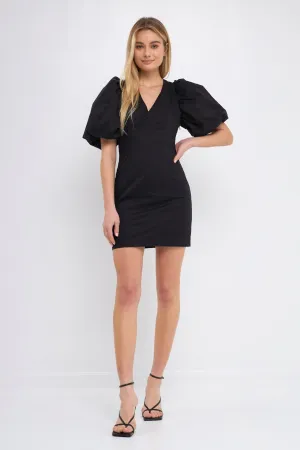 Endless Rose - Back Scrunchie Mini Dress