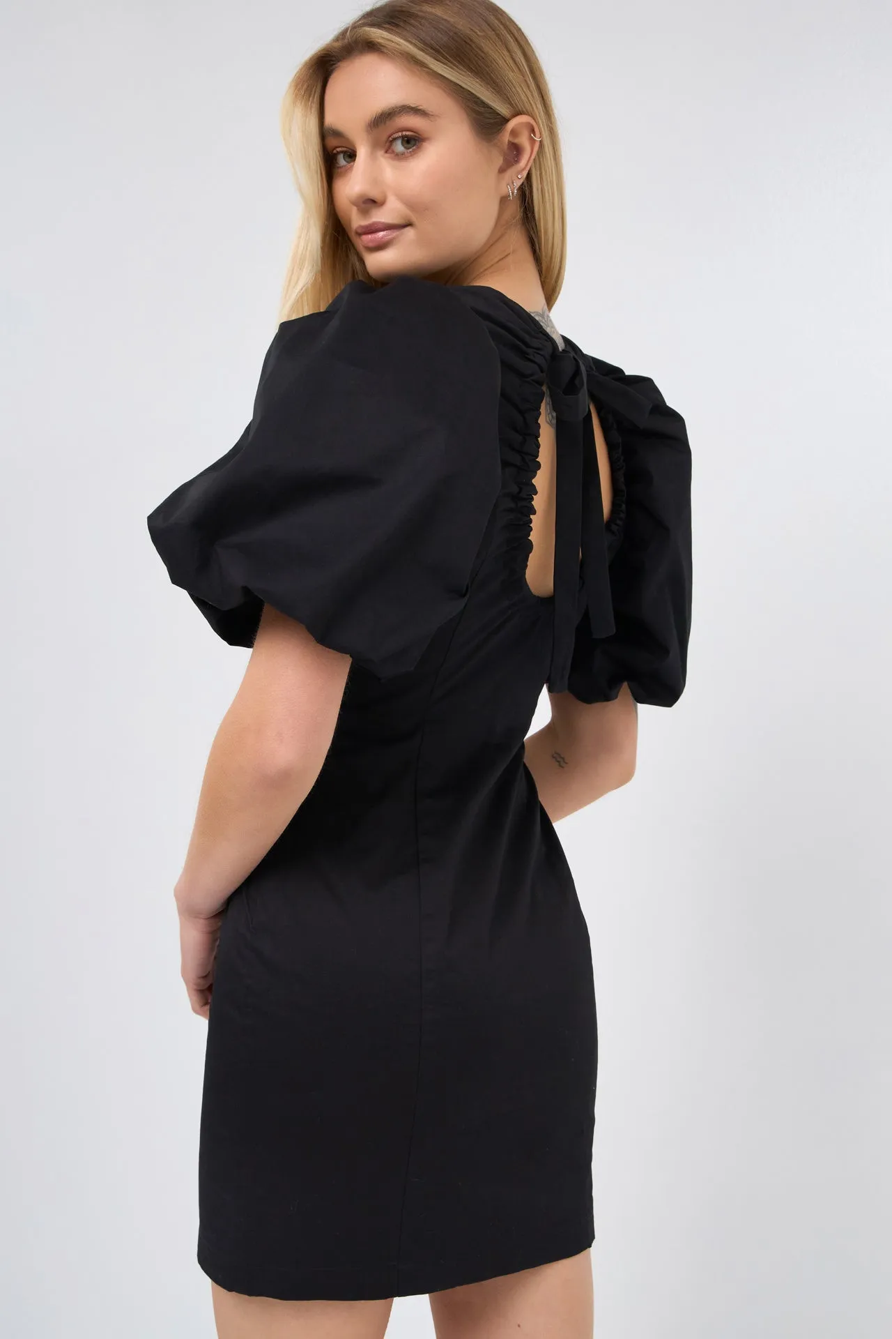 Endless Rose - Back Scrunchie Mini Dress