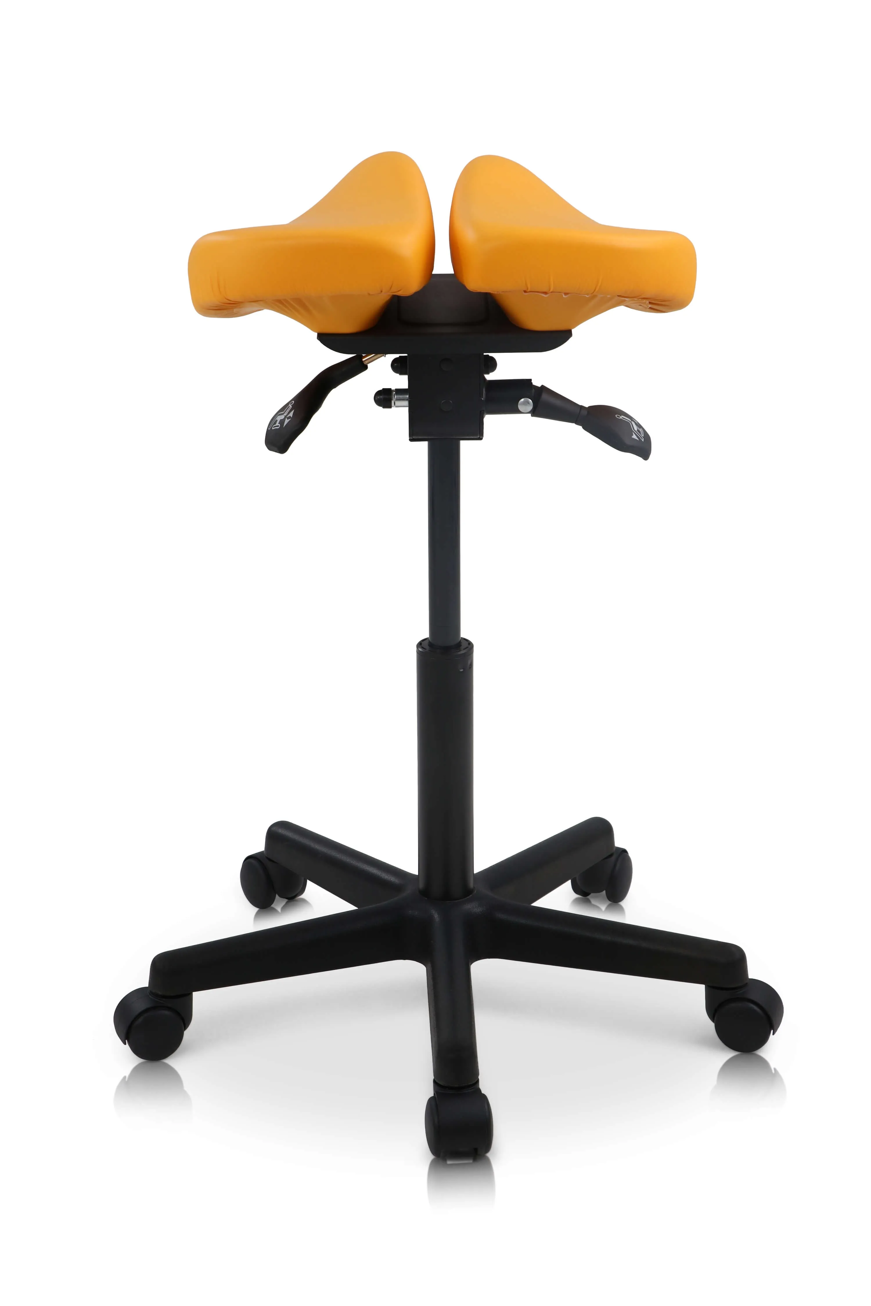 Ergonomic Split Chair with Tiltable Seat and Seat Height Adjustment
