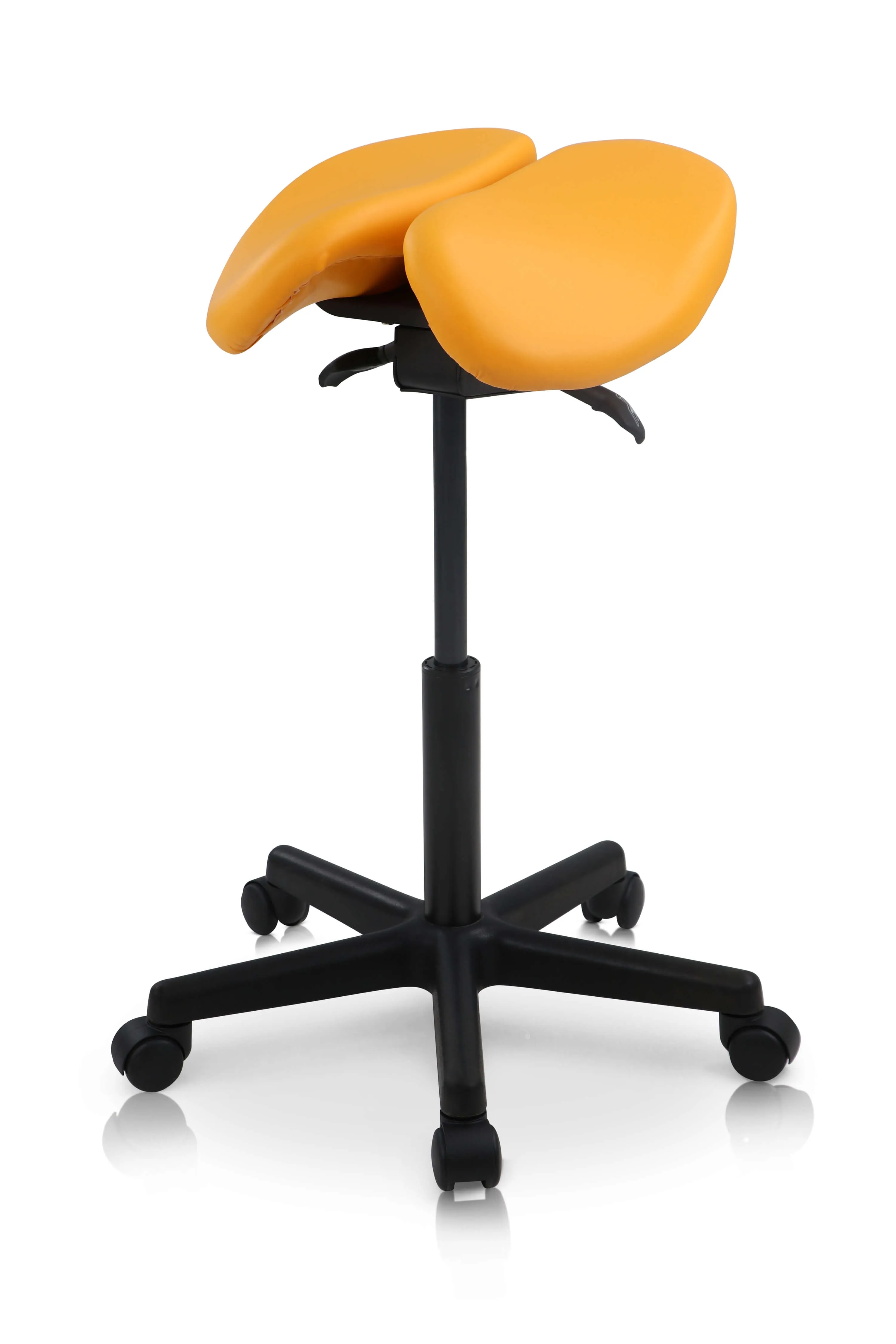 Ergonomic Split Chair with Tiltable Seat and Seat Height Adjustment