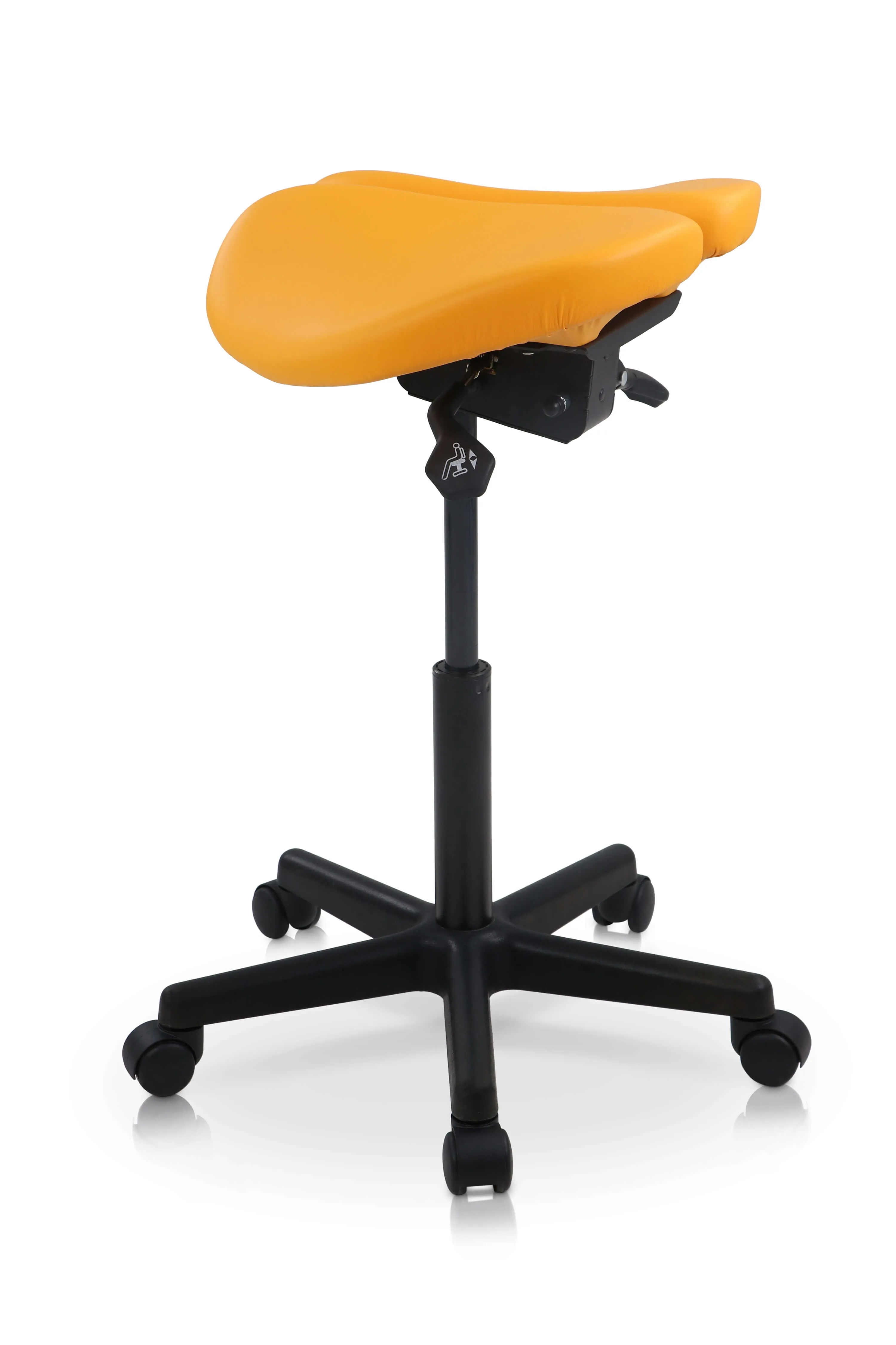 Ergonomic Split Chair with Tiltable Seat and Seat Height Adjustment