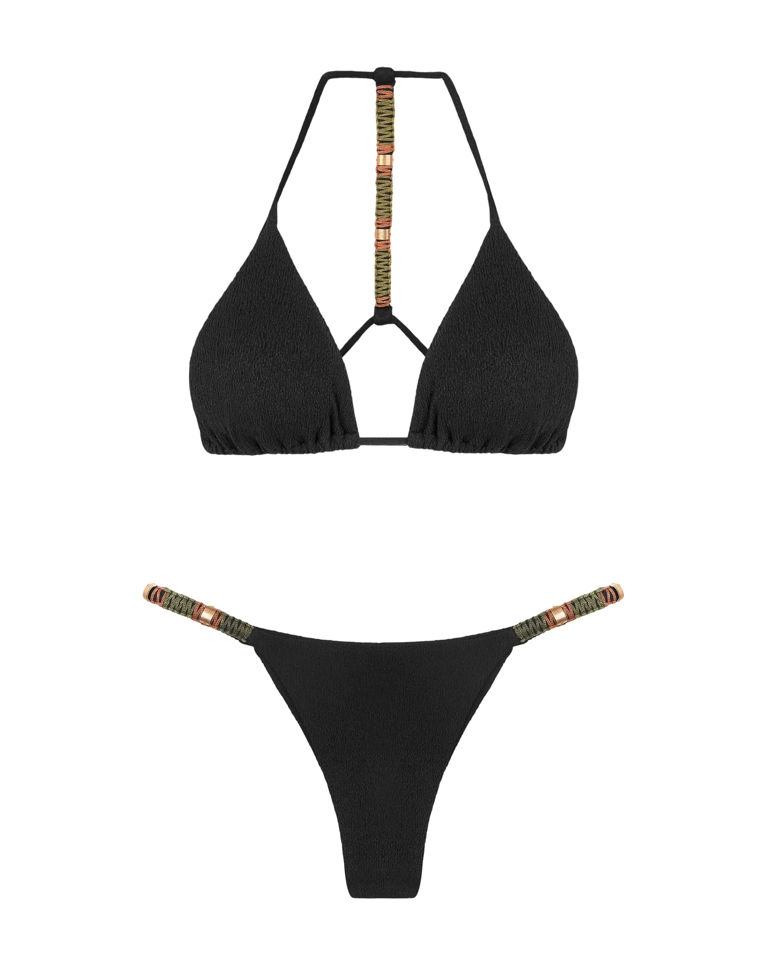 Firenze Sally Detail Bottom - Black