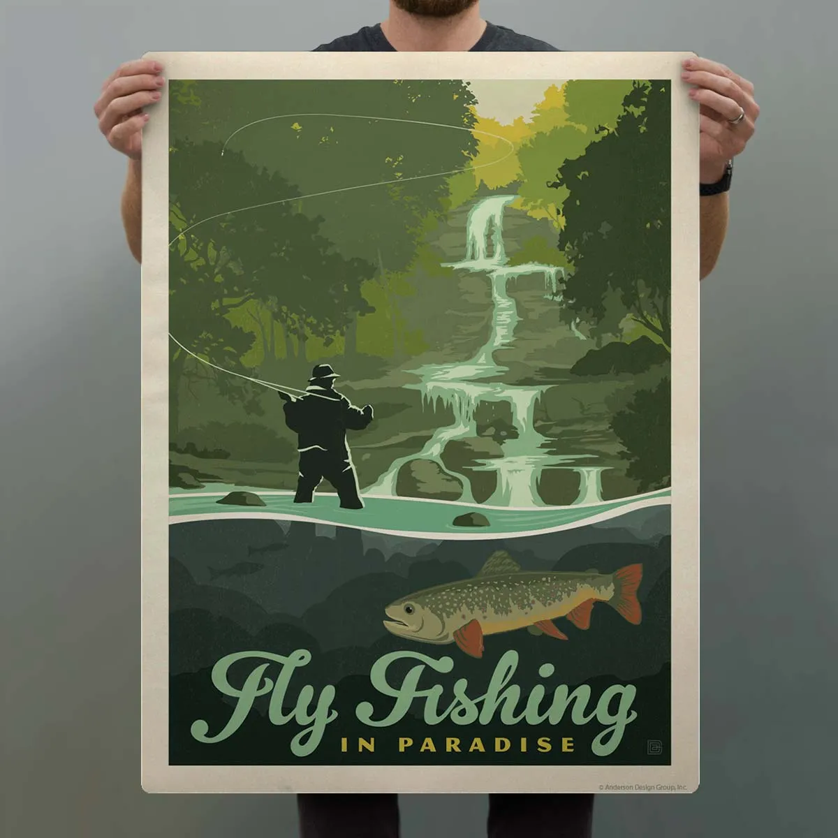 Fly Fishing Paradise Decal