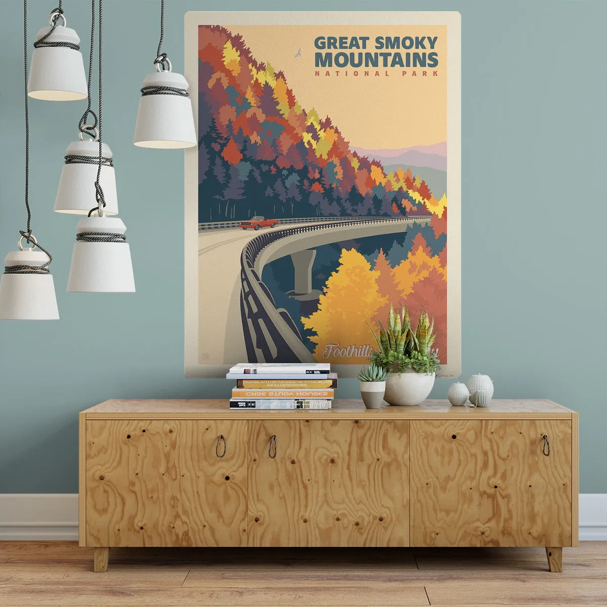 Foothills Parkway Decal Smoky Mtns National Park