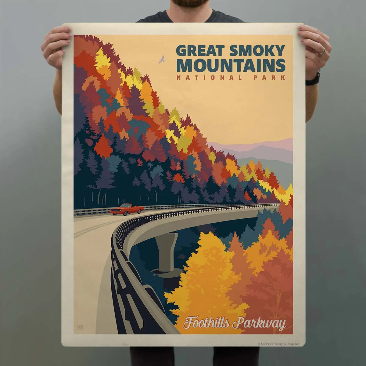 Foothills Parkway Decal Smoky Mtns National Park