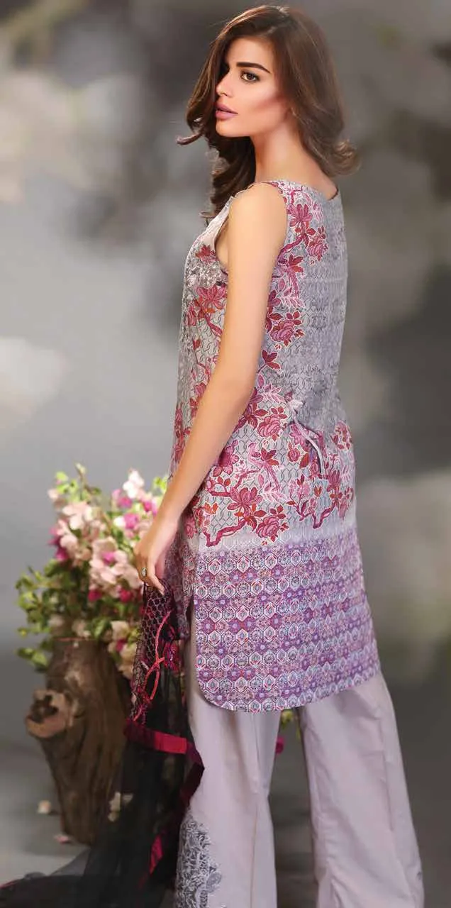 Fuchsia Summer Lawn Collection '16 – Design 01