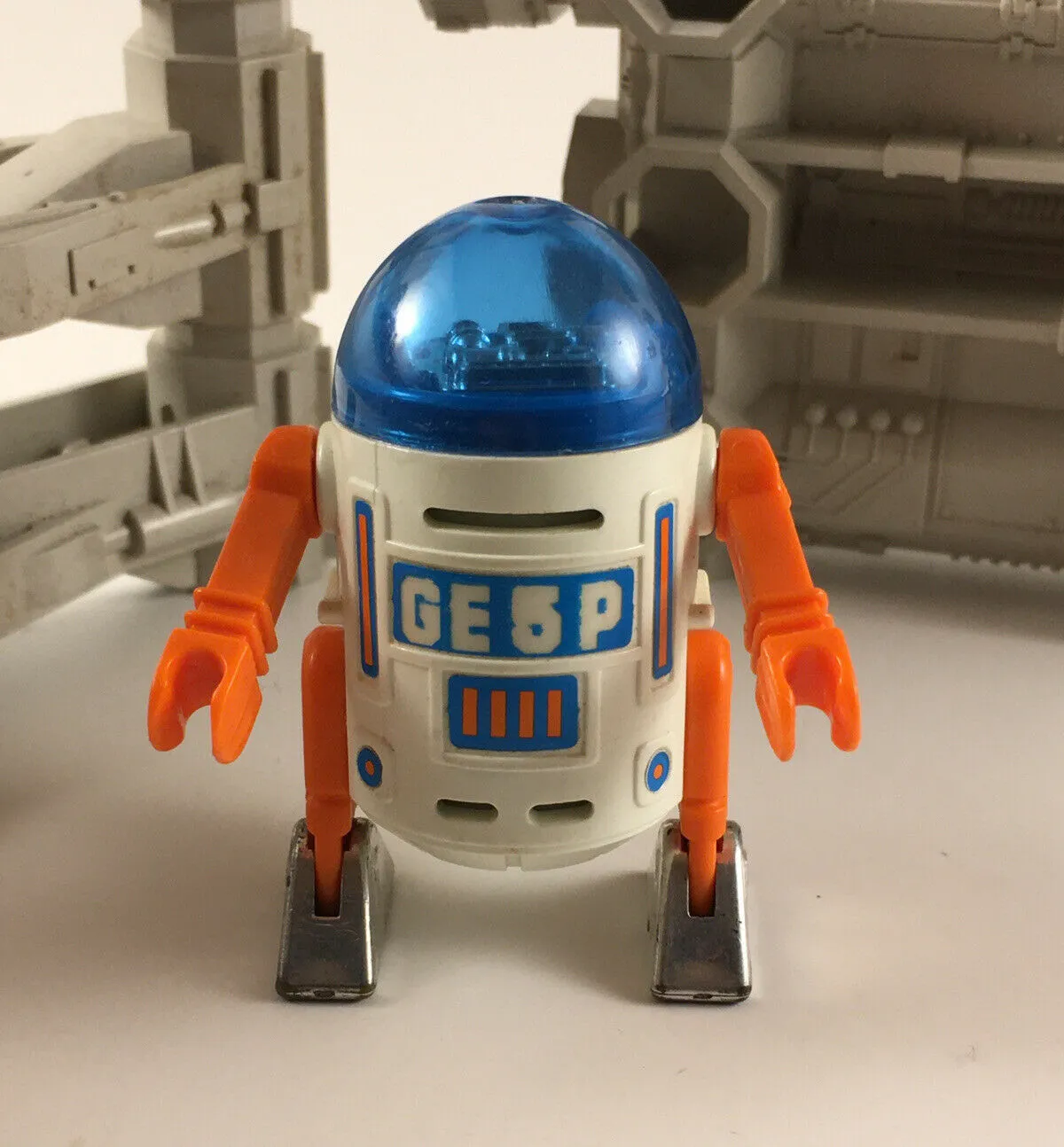 GE5P Playmobile Droid Space Robot 1980 Rare Droid Knockoff 100% Complete