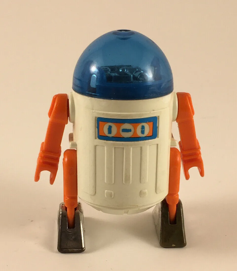 GE5P Playmobile Droid Space Robot 1980 Rare Droid Knockoff 100% Complete