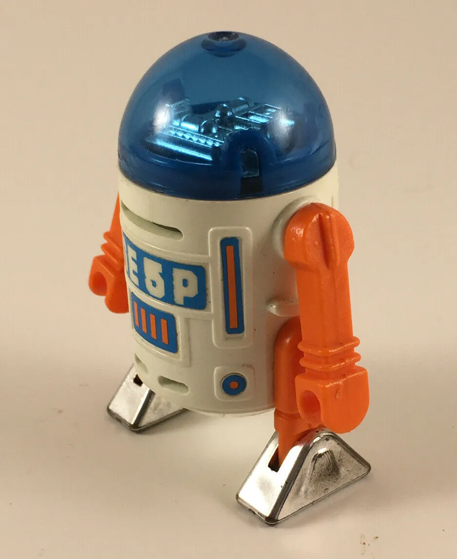 GE5P Playmobile Droid Space Robot 1980 Rare Droid Knockoff 100% Complete