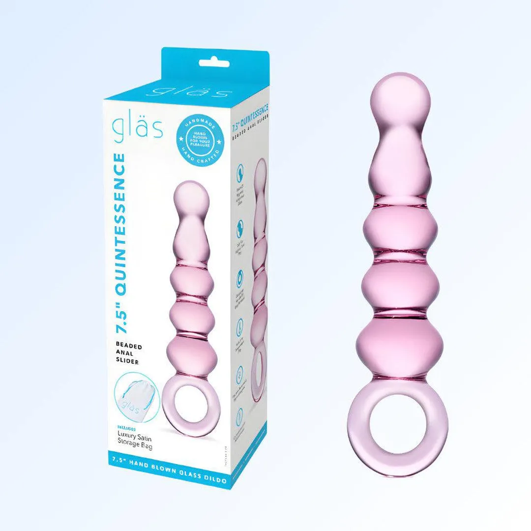 Gläs Quintessence Beaded Anal Slider