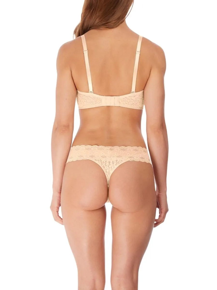 Halo Lace Strapless Bra - Nude