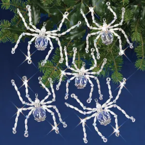 Nostalgic Christmas™ Ornament Kit - Christmas Spiders - Silvery