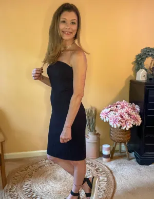 Pretty Little Thing Mini Tube Dress - Black