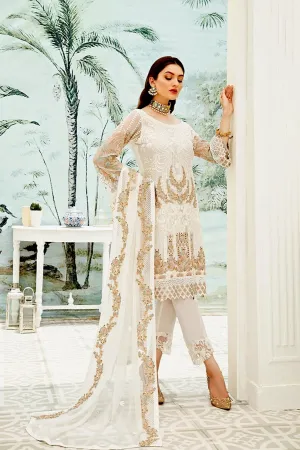 Ramsha Chevron Chiffon Collection  – F-1910