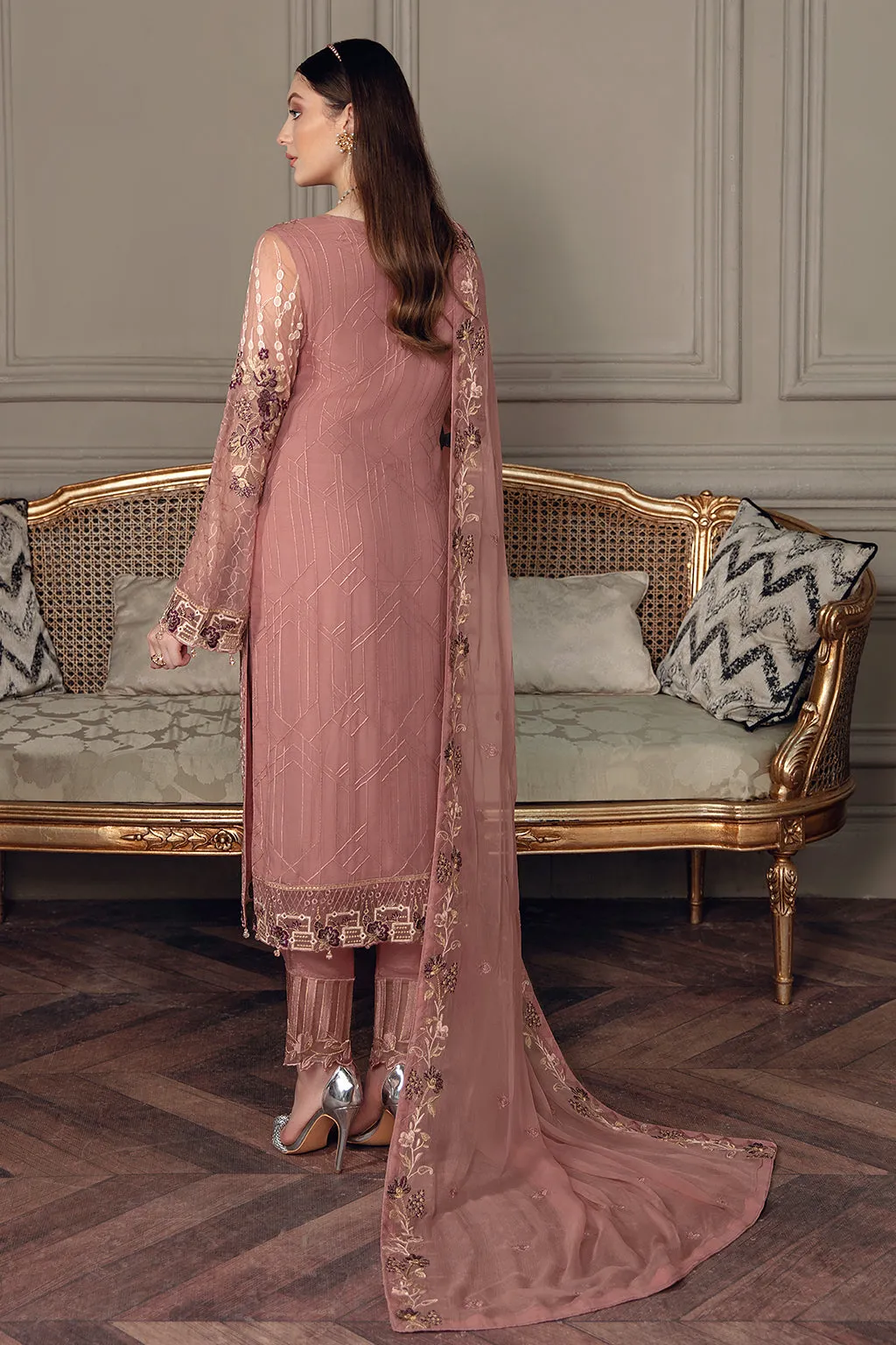 Ramsha Chevron Chiffon Collection Vol-5 – A-502