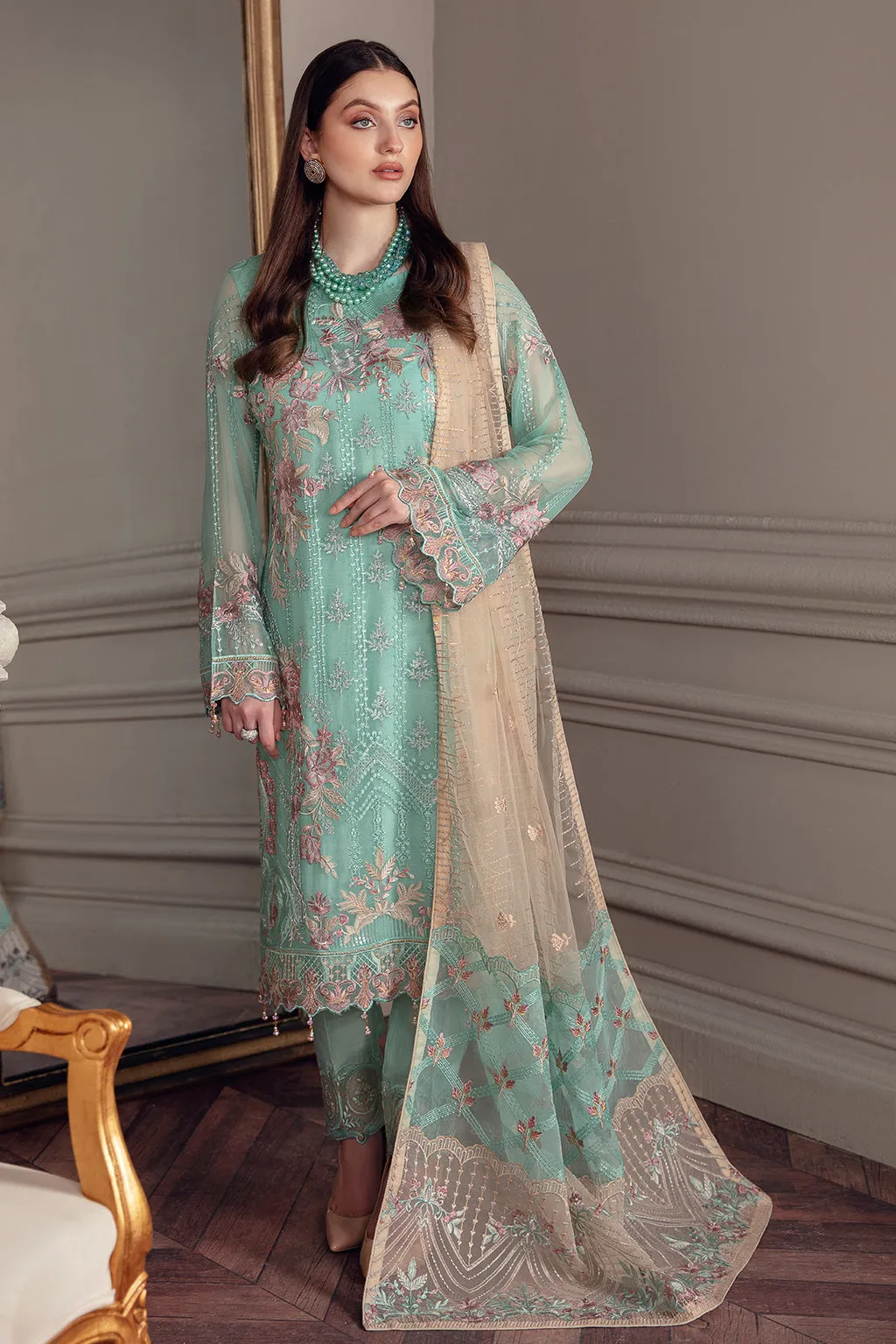 Ramsha Chevron Chiffon Collection Vol-5 – A-511