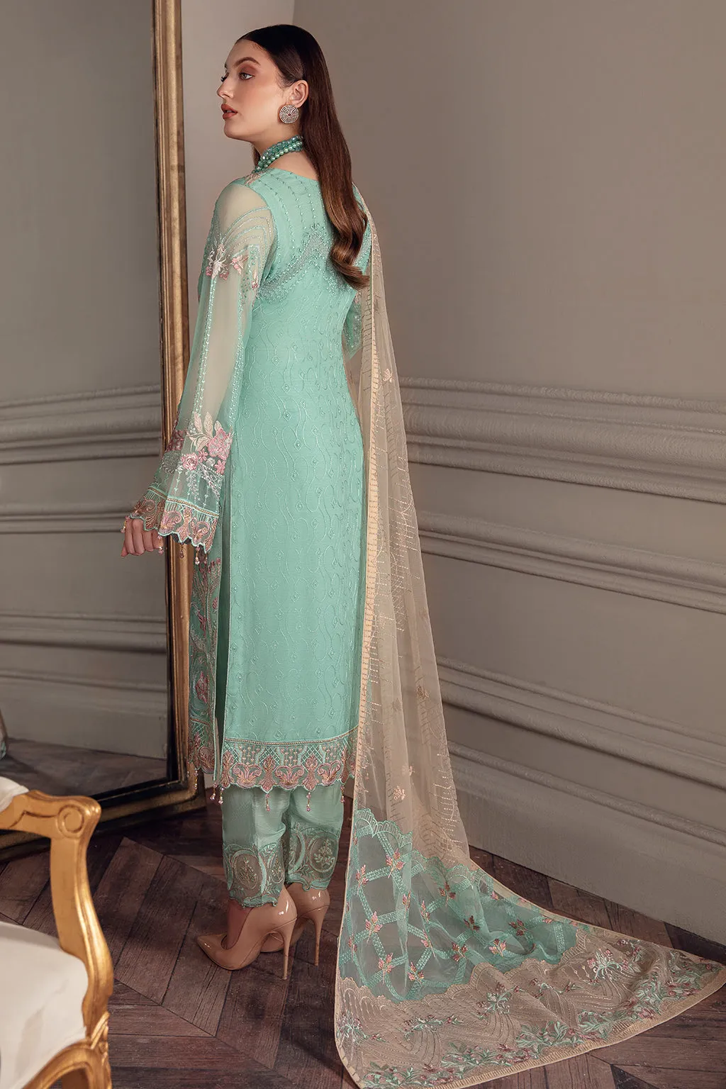 Ramsha Chevron Chiffon Collection Vol-5 – A-511