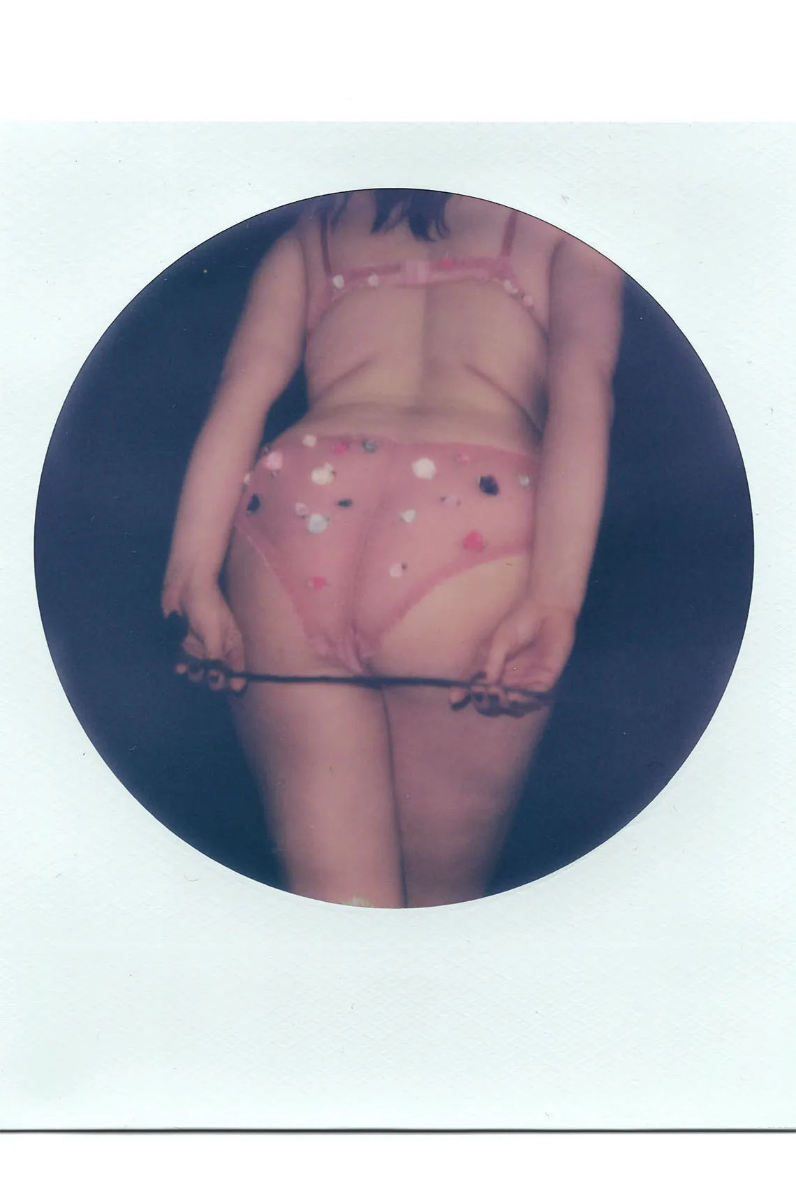 Rosette Panty in Swiss Dot Mesh