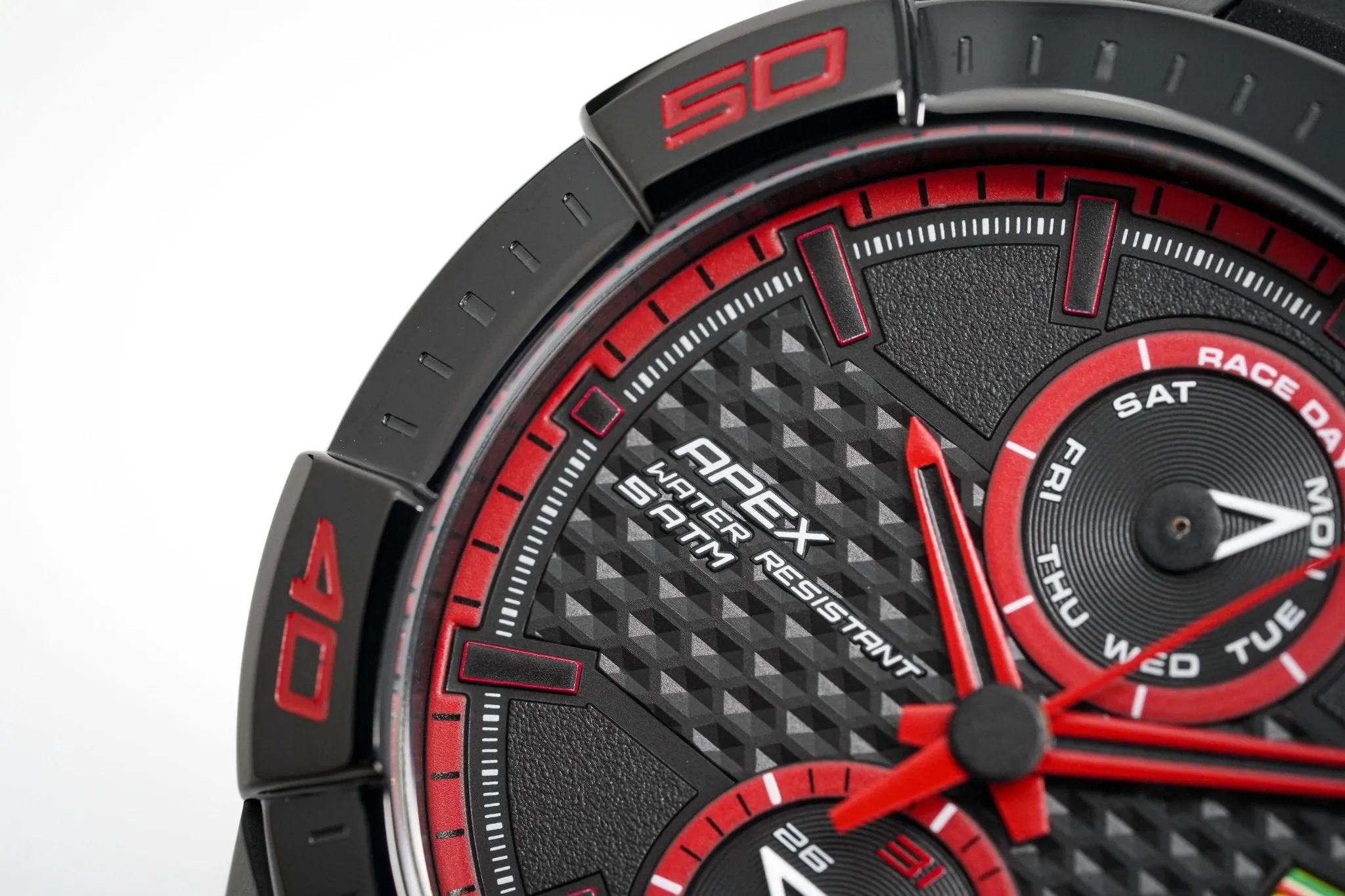 Scuderia Ferrari Watch Apex Multi-FX Red Black Silicone FE-083-0634