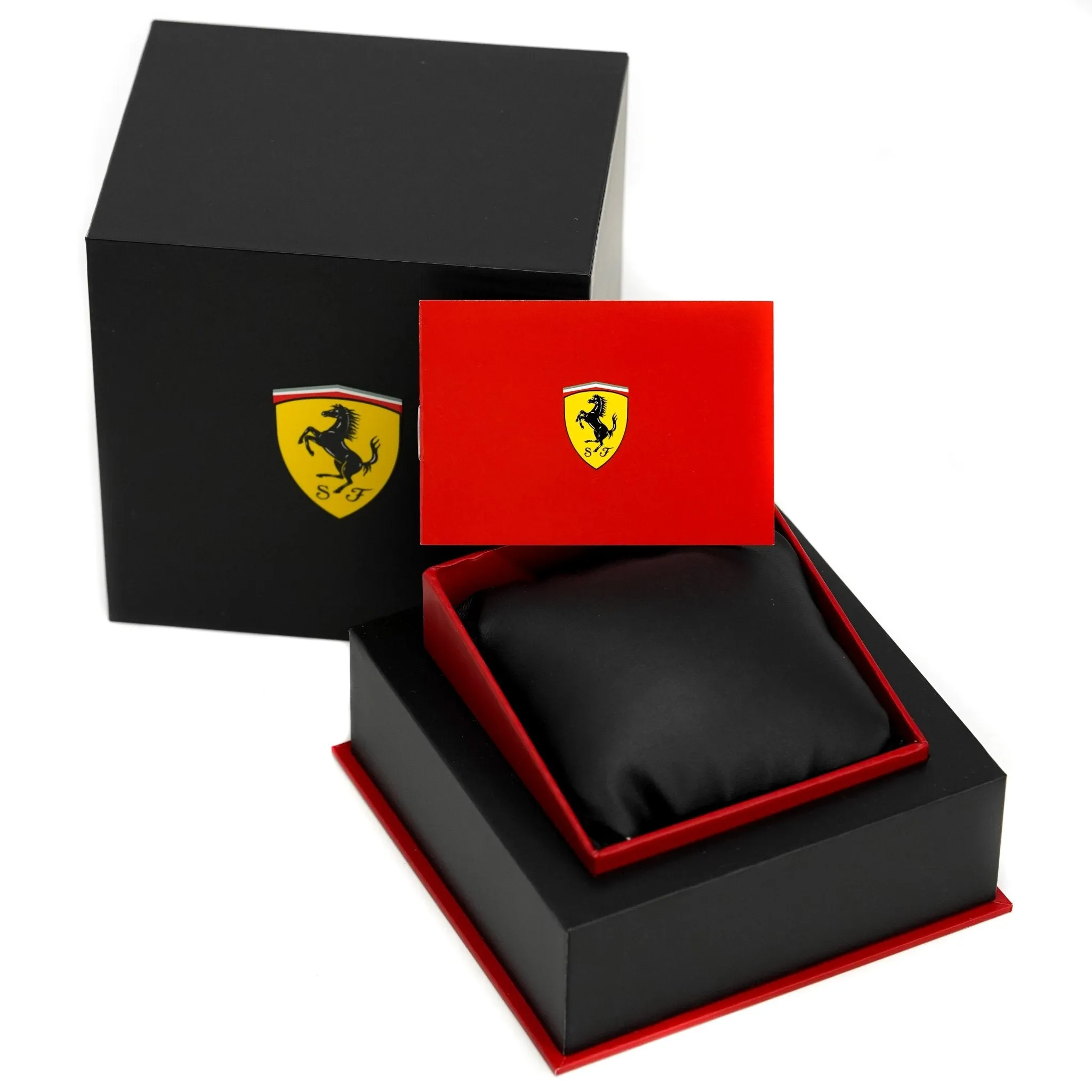 Scuderia Ferrari Watch Apex Multi-FX Red Black Silicone FE-083-0634