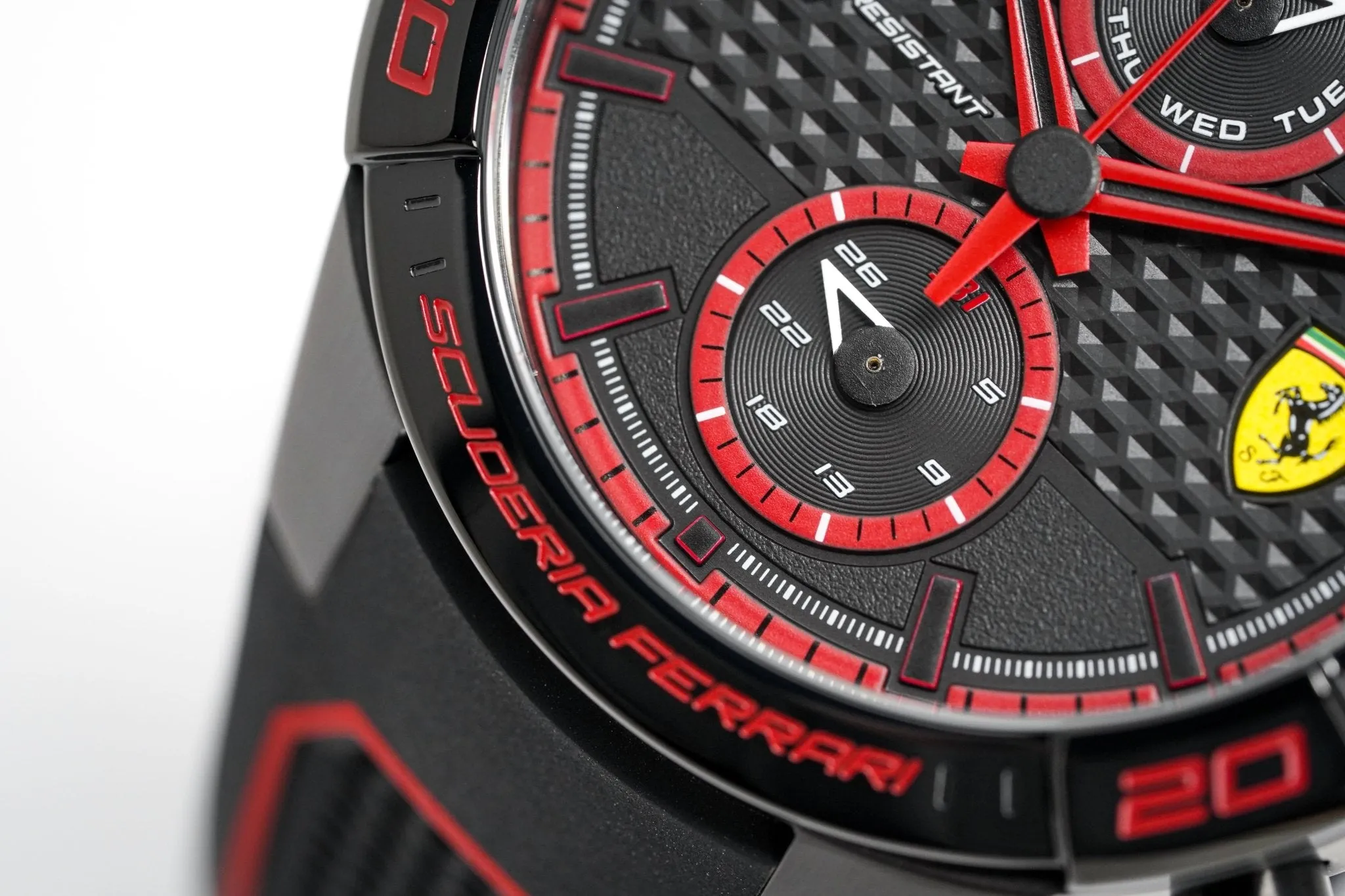 Scuderia Ferrari Watch Apex Multi-FX Red Black Silicone FE-083-0634