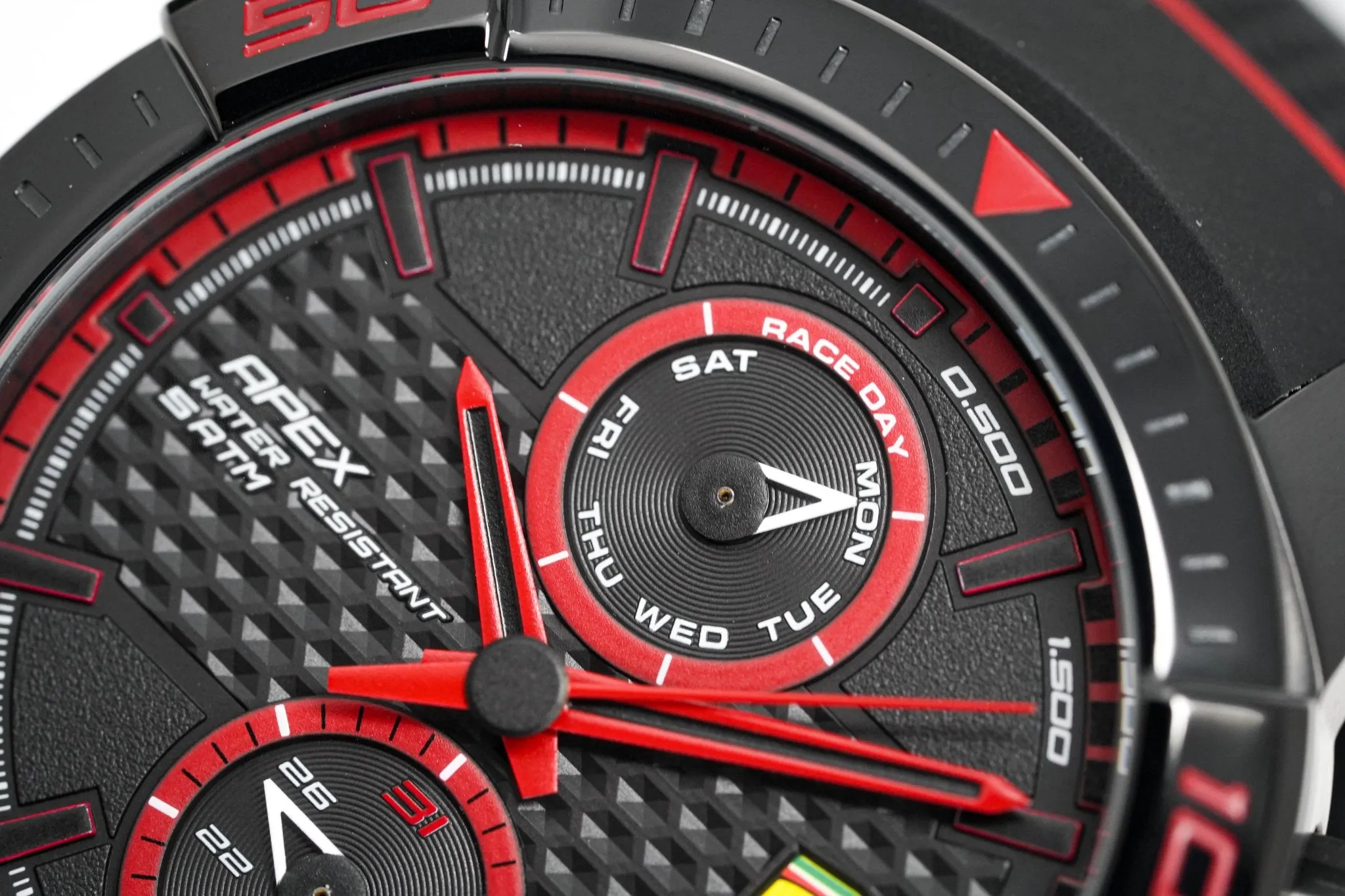 Scuderia Ferrari Watch Apex Multi-FX Red Black Silicone FE-083-0634