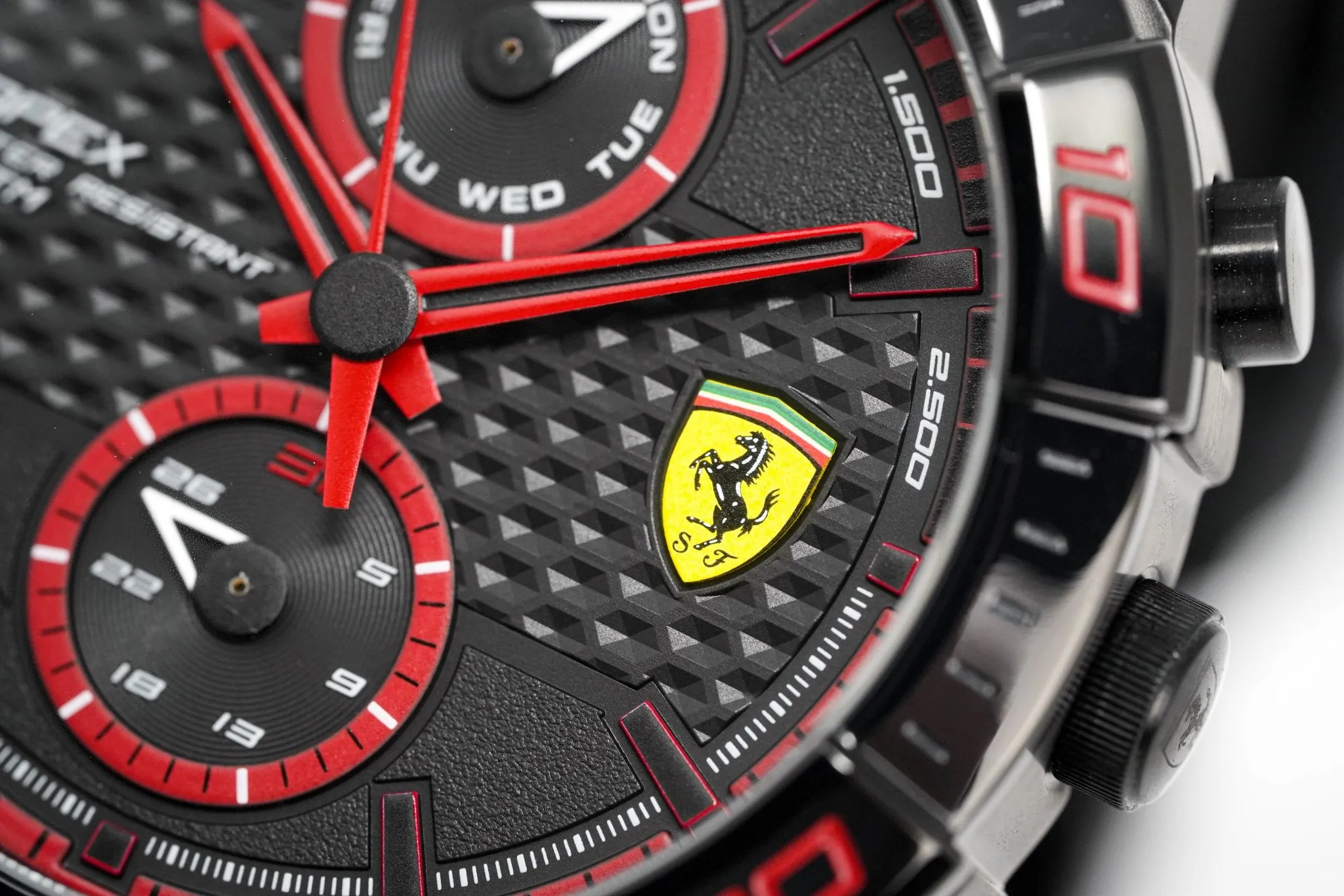 Scuderia Ferrari Watch Apex Multi-FX Red Black Silicone FE-083-0634