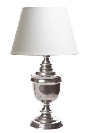 Sheffield Urn Table Lamp Base Ant.Silver