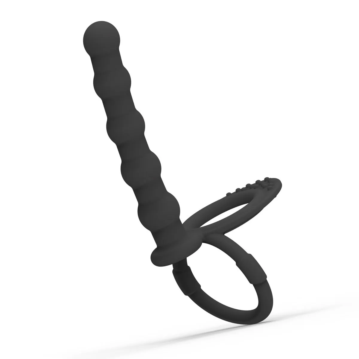 Silicone Cock Ring Anal Beads Couple Sex Toy - Penis Delay Training Vagina Prostate Massager