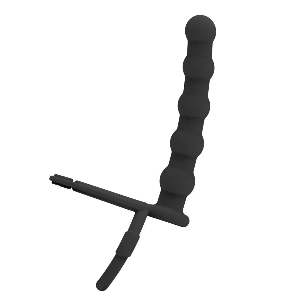 Silicone Cock Ring Anal Beads Couple Sex Toy - Penis Delay Training Vagina Prostate Massager