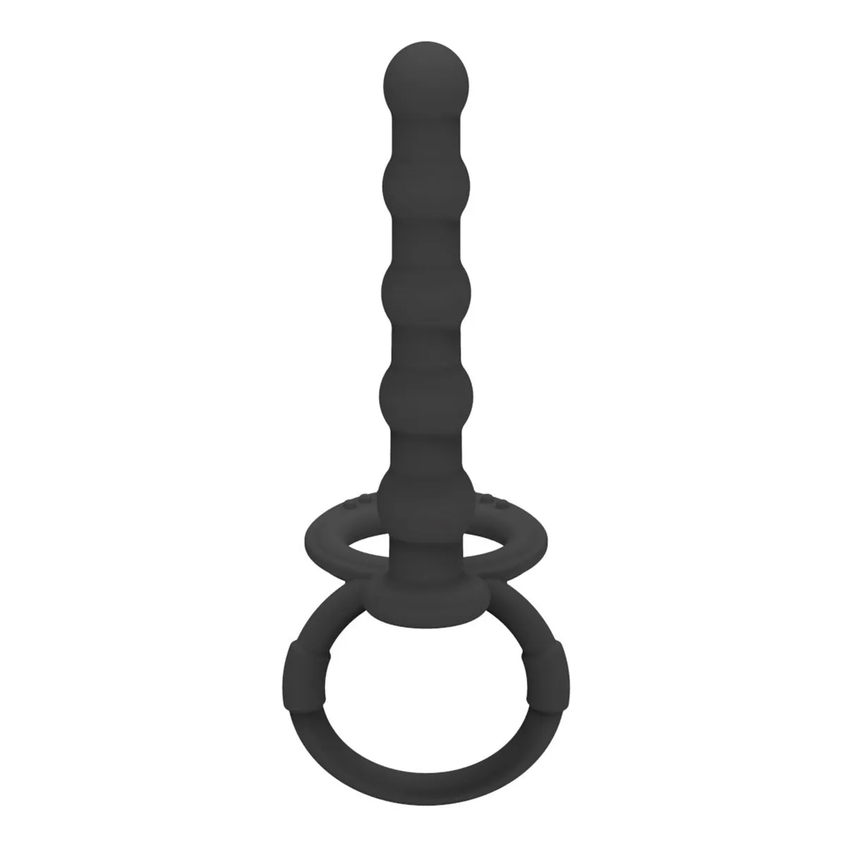 Silicone Cock Ring Anal Beads Couple Sex Toy - Penis Delay Training Vagina Prostate Massager