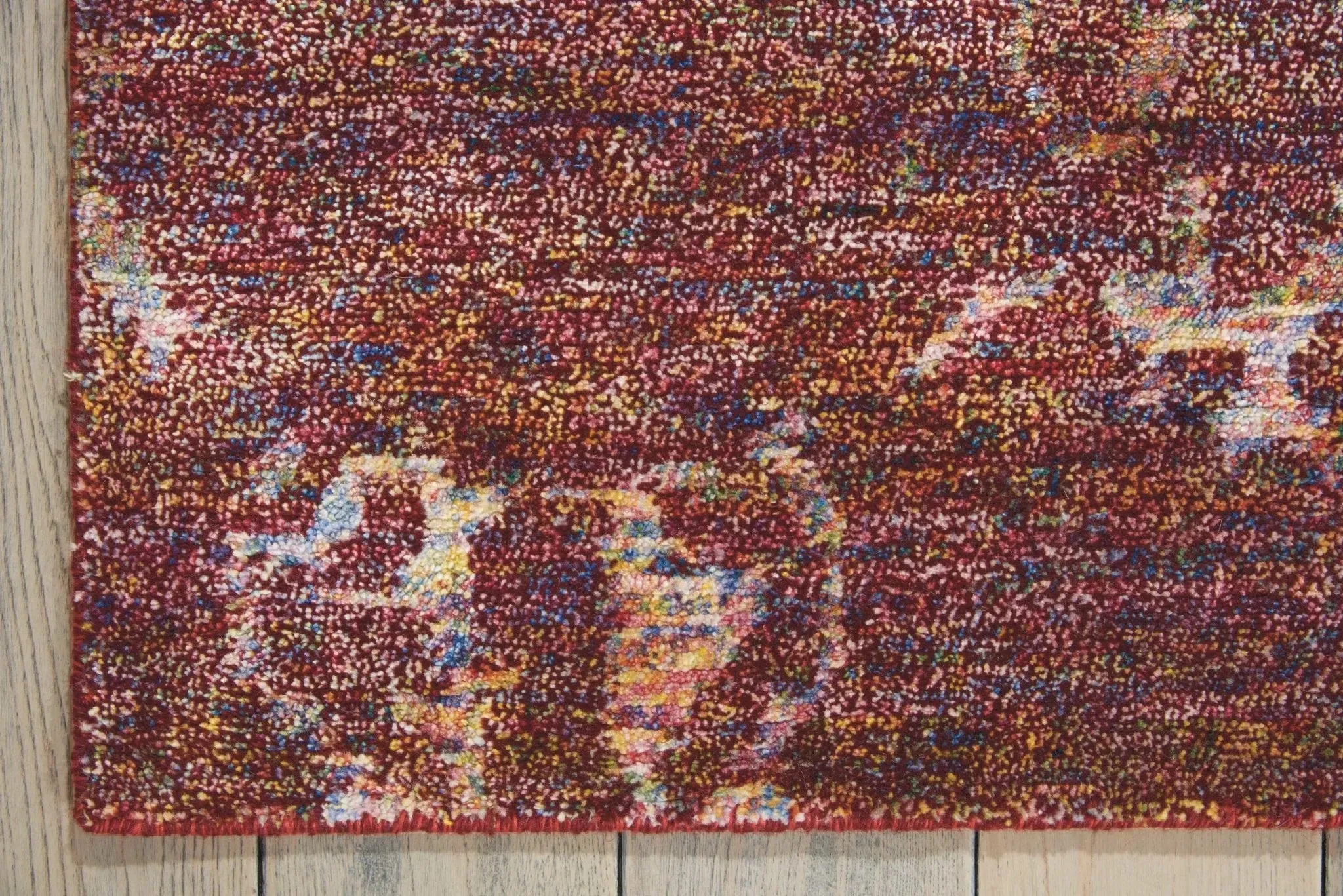 Silk Shadows SHA10 Wine Rug