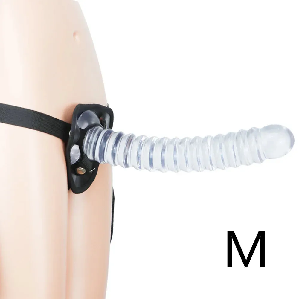 Strap-on Strapless Dildo Butt Plug - Big Suction Cup Dildo Female Sex Toys for Lesbian