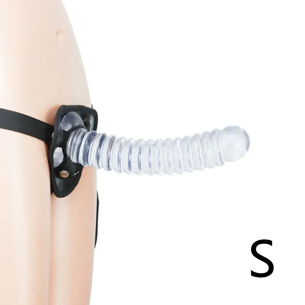 Strap-on Strapless Dildo Butt Plug - Big Suction Cup Dildo Female Sex Toys for Lesbian
